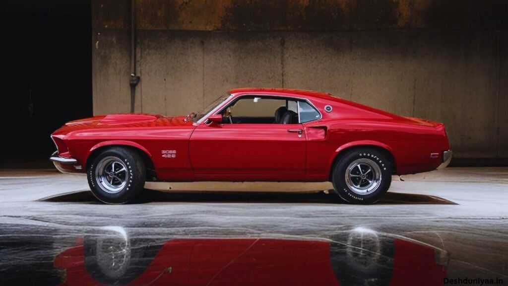 1969 Mustang Boss 429 side angal