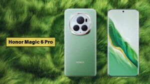 Honor Magic 6 Pro smartphone green