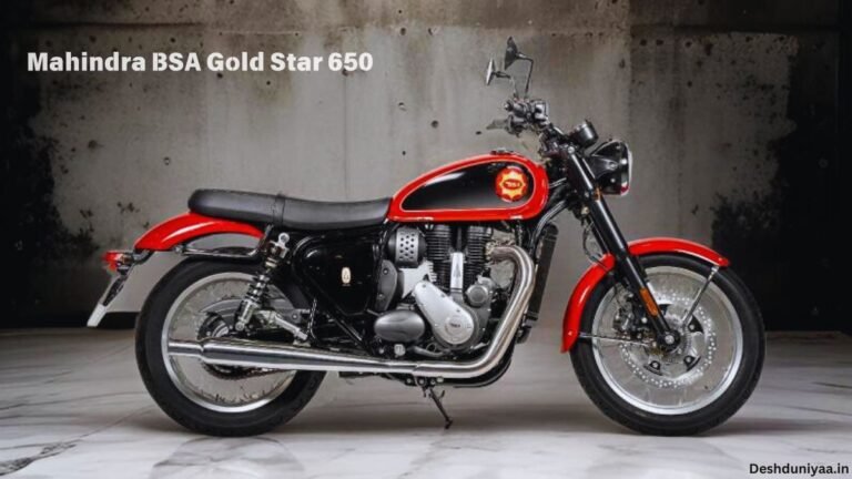 Mahindra BSA Gold Star 650