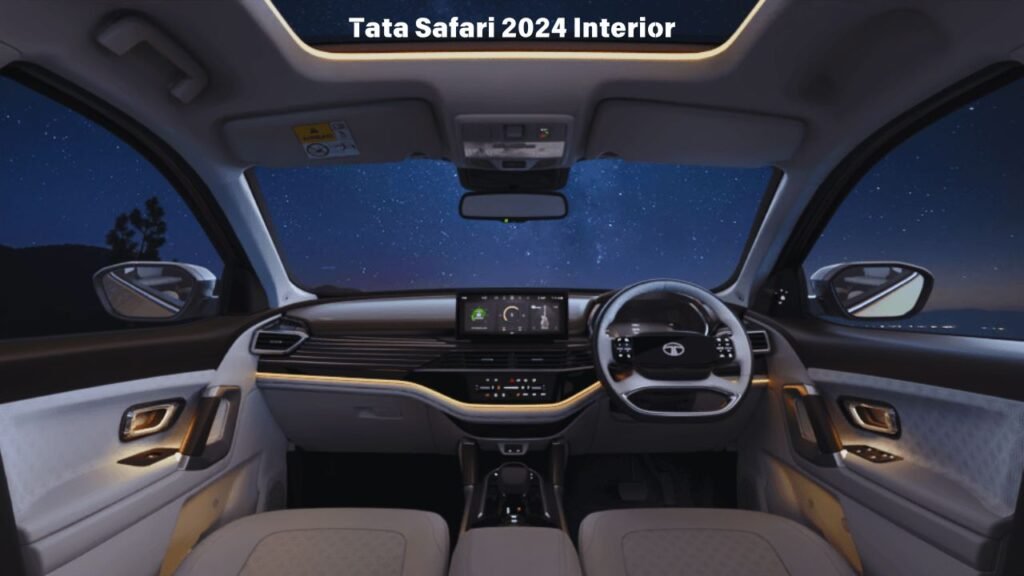 Tata Safari 2024 Interior