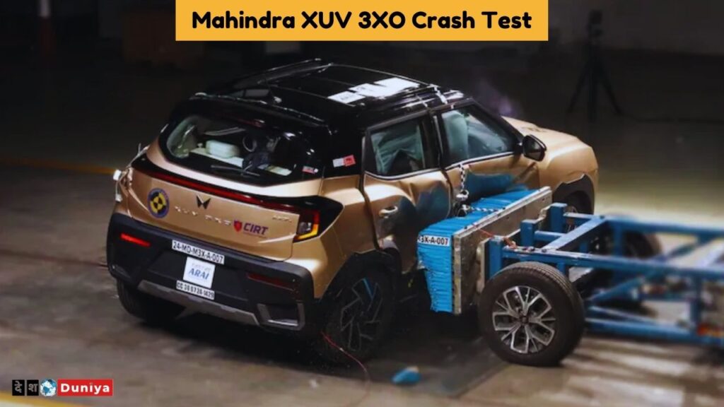 Mahindra XUV 3XO Crash Test Safety Rating