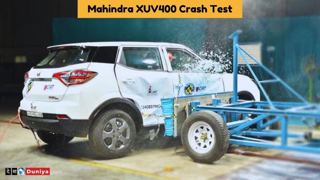 Mahindra XUV400 Crash Test Safety Rating