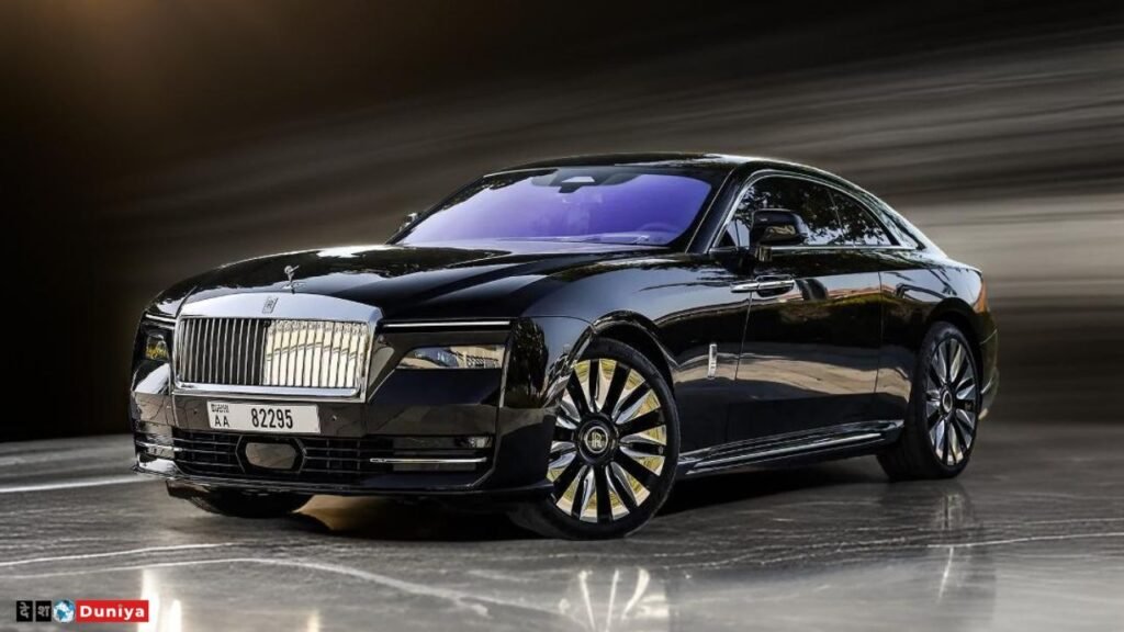 rolls royce spectre electric car