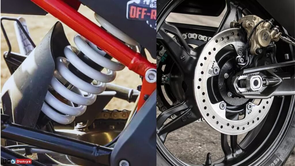 BMW G 310 RR Suspension and Brakes